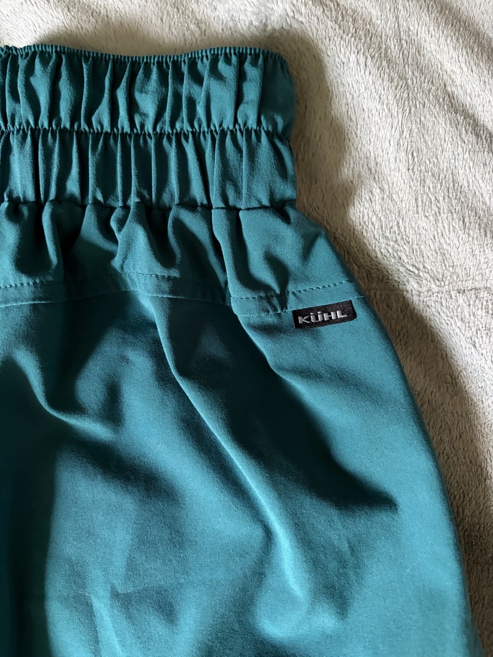 Kuhl Teal Women's Athletic Shorts - Picture 6 of 7